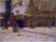 Henri Le Sidaner The House, 21"x28" Wall Decal