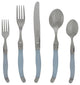 20 Piece Laguiole Ice Blue Flatware Set