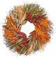 Nearly Natural W1224 26 Fall Sorghum Harvest Autumn Artificial Wreath