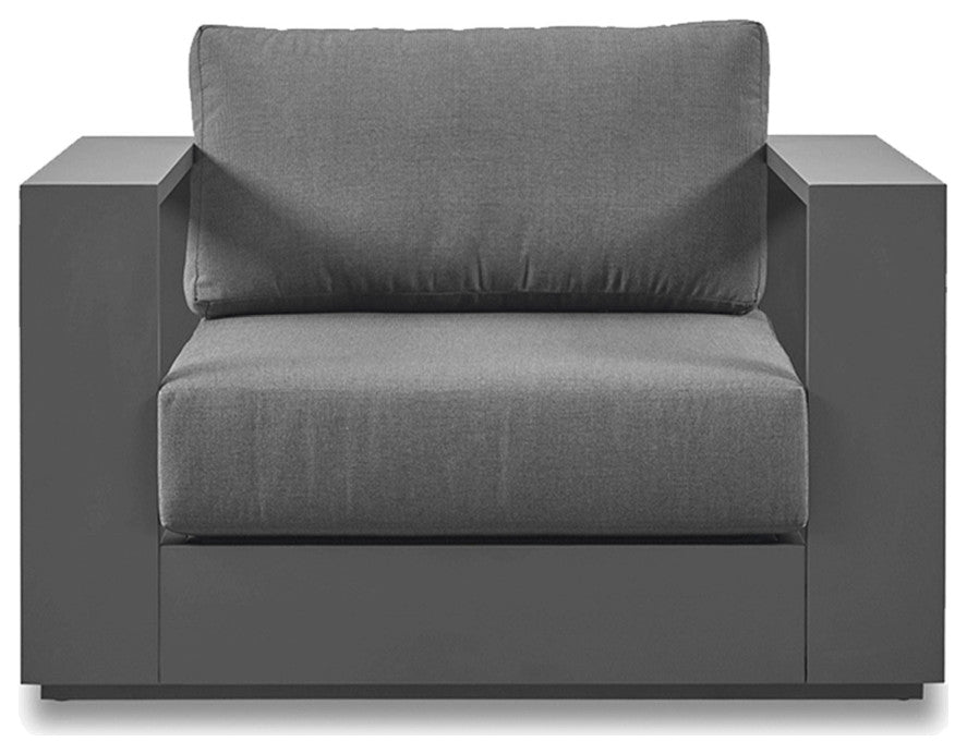 Modern Outdoor Swivel Armchair | Andrew Martin Bora