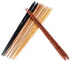Heim Concept 5 Pair Organic Hardwood Japanese Reusable Wood Chopsticks, Traditio