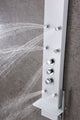 ANZZI Panther 60" 6-Jetted Full Body Shower Panel, White