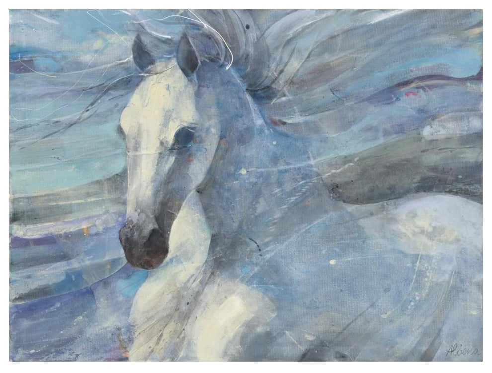 "Poseidon" Digital Paper Print by Albena Hristova, 50"x38"