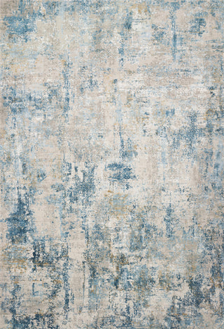 Sienne Rug, Gray and Blue, 2'7"x12'