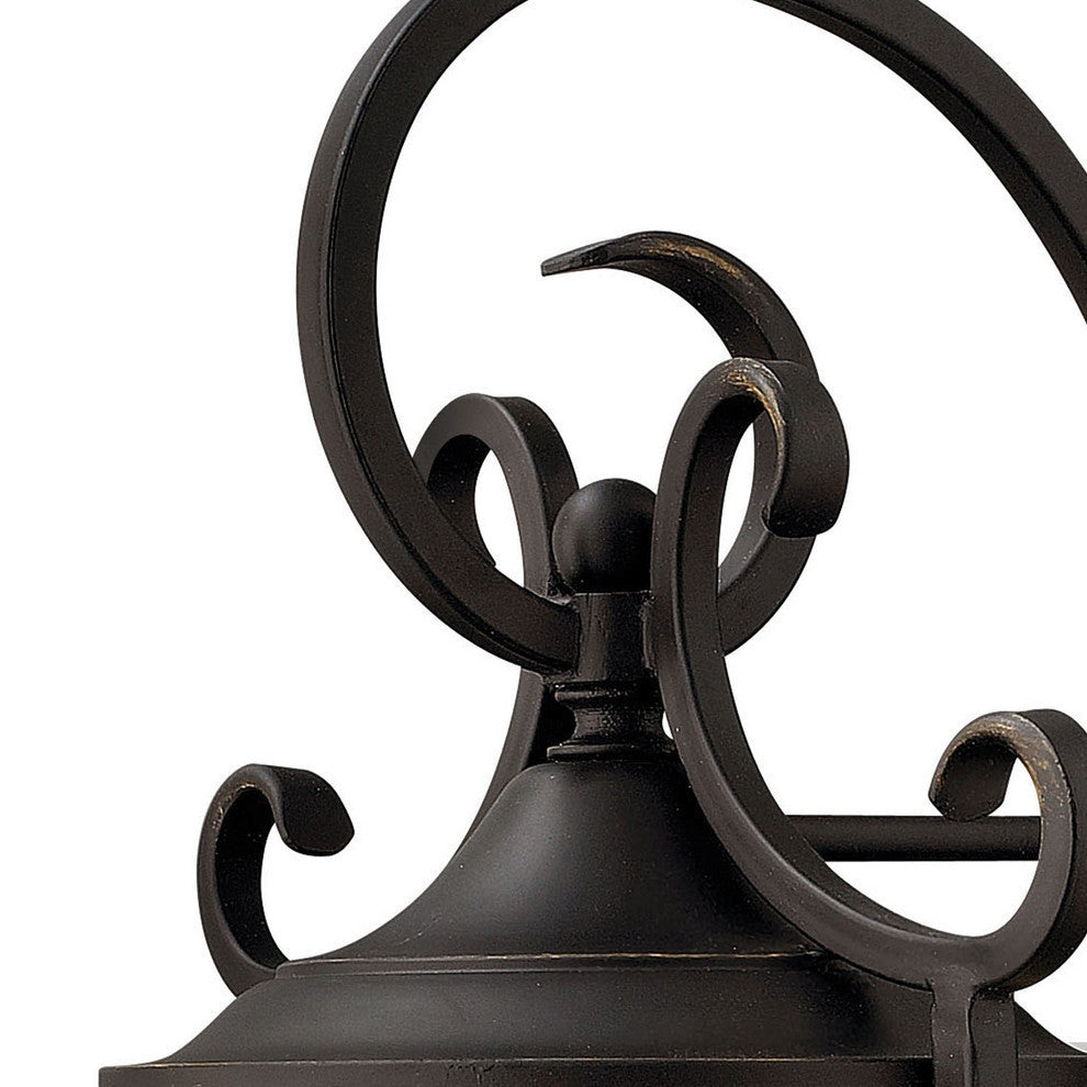Hinkley Casa Large Wall Mount Lantern, Olde Black