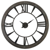 Ronan Wall Clock, Large" By Designer Steve Kowalski