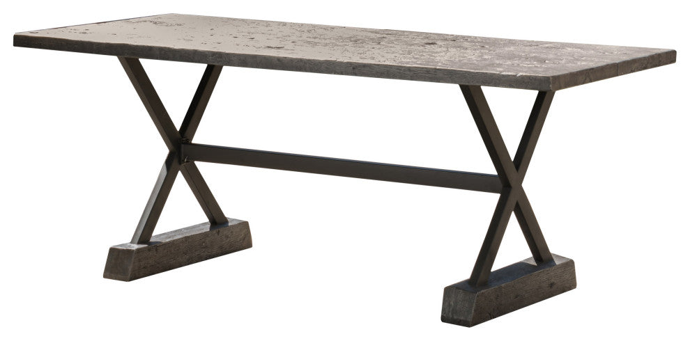 GDF Studio Numana Outdoor Lightweight Concrete Dining Table
