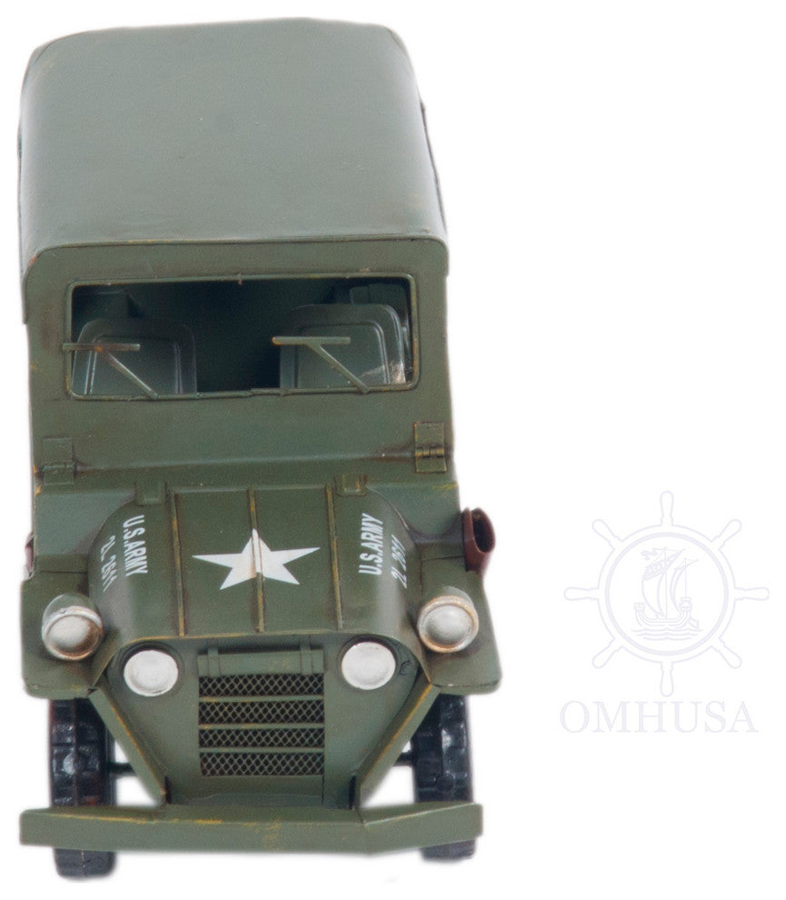 1940 Willys Quad Overland Jeep Model Car Metal