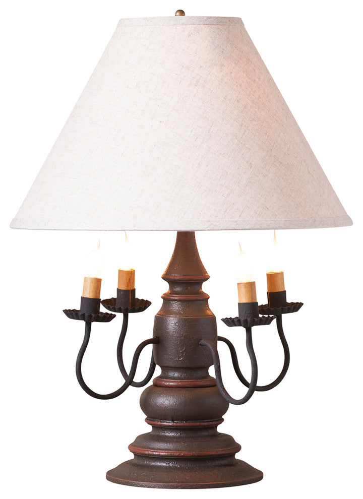 Harrison Lamp in Americana Espresso with Shade