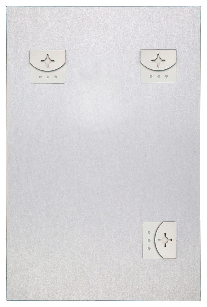 Contour Frameless Mirror, 36"H x 24"W