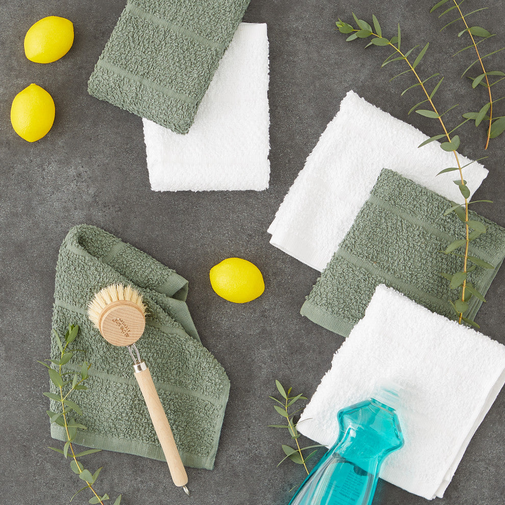 Artichoke Basic Chef Terry Dishcloth (Set of 6)
