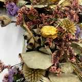 20" Dried Preserved Eucalyptus Mix Wreath