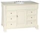 50" Single Sink Wood Vanity, Cream