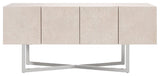 Safavieh Couture Zena Nickel Buffet , Light Grey
