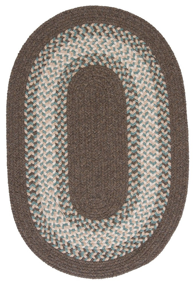 Colonial Mills North Ridge NG99 Bark Traditional Area Rug, Round 10'x10'