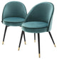 Light Blue Dining Chair Set Of 2 | Eichholtz Cooper