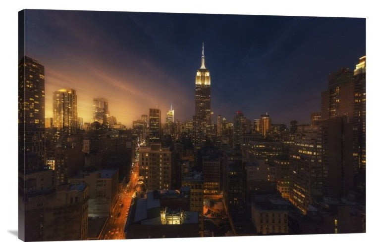"Untitled" Stretched Canvas Giclee by David Martin Castan, 30"x20"