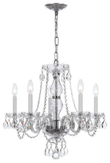 Crystorama Traditional Crystal 5-Light Chandelier