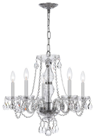 Crystorama Traditional Crystal 5-Light Chandelier