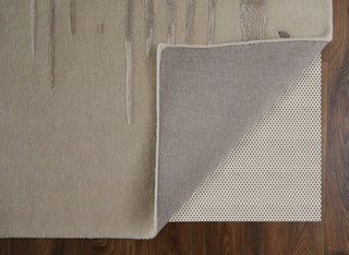 Ramiro R8882 Transitional/Industrial/Casual Rug, Gray/Brown, 2'x3'