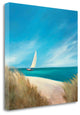 "Sunday Sail" By Julia Purinton, Giclee Print on Gallery Wrap Canvas