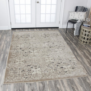Rizzy Home PN6970 Panache Area Rug 5'3"x7'6" Beige