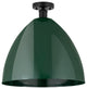 Innovations 616-1F-BK-MBD-16-GR 1 Light Semi-Flush Mount, Matte Black