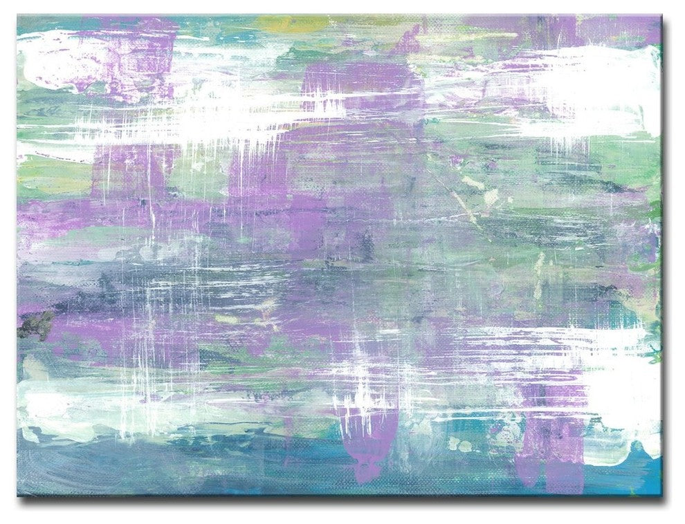 Max+E 'Lavender Calm Morning' Canvas Art Print