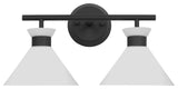 Belcarra 2 Light Bath, Midnight Black