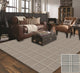 Quartz Herrington Plaid Area Rug Milliken Tactesse Nylon, 9'x13'