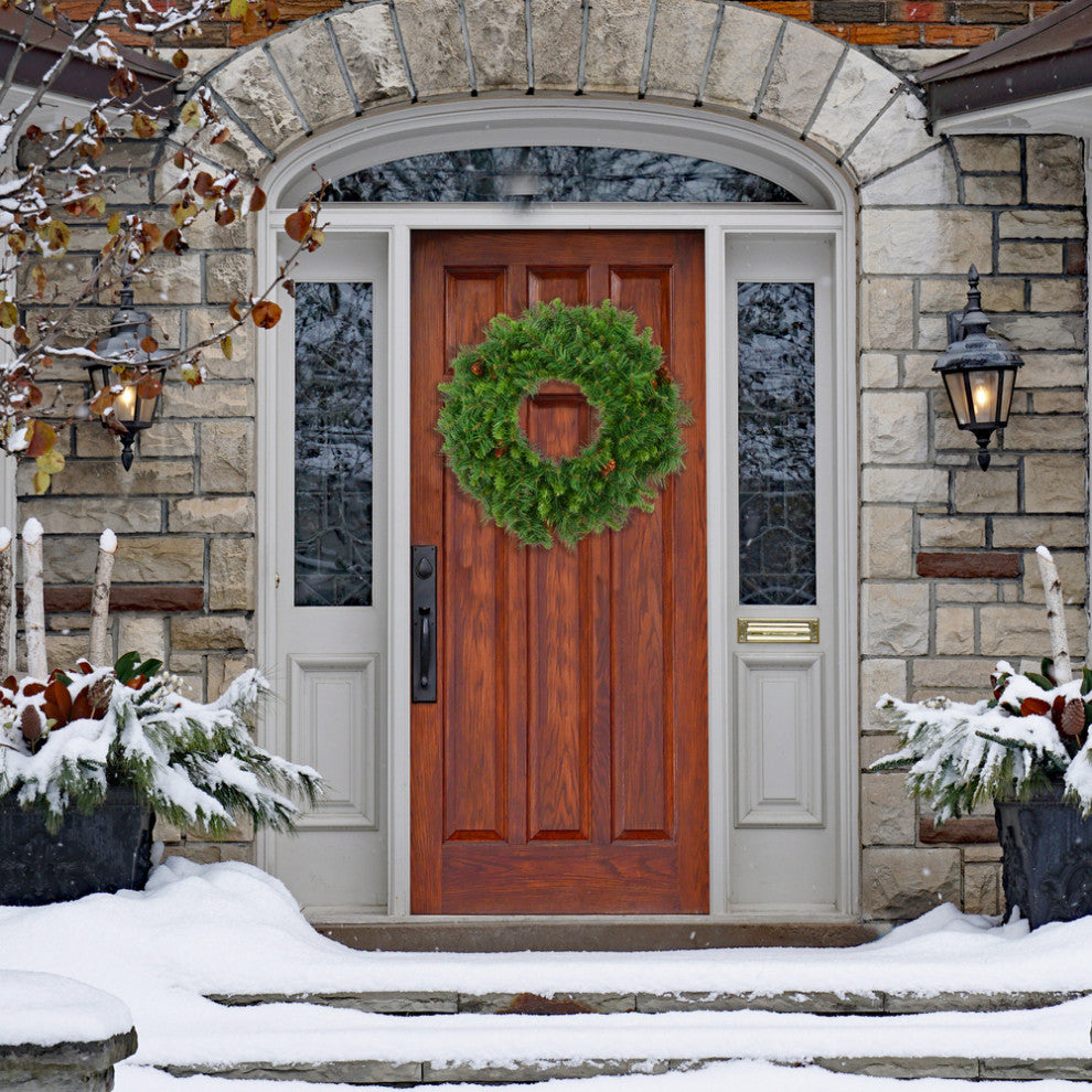 Vickerman A801030 30" Cheyenne Pine Artificial Christmas Wreath, Unlit