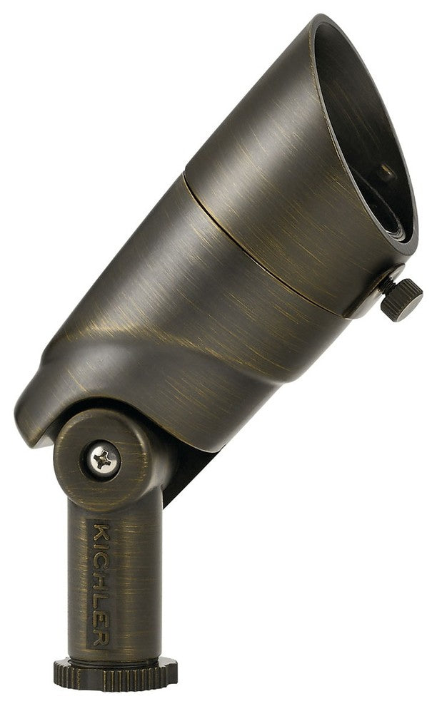 Landscape Accent Light, Small, 3000K, 60 Degrees, Wide Flood, Centennial Brass
