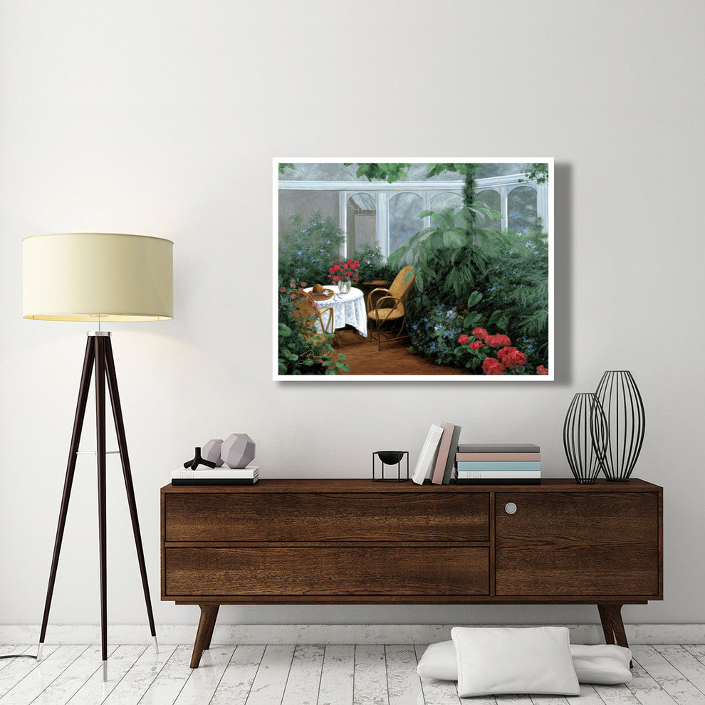 "Garden Room" Digital Paper Print by Diane Romanello, 50"x38"