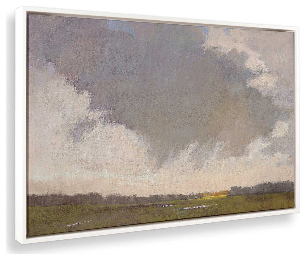 "Sky's Affection" - A Serene Sky Landscape Canvas