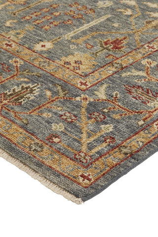 Weave & Wander Irie Traditional Oriental, Blue/Red/Gold, 7'9"x9'9"