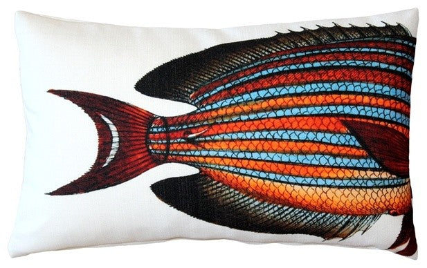 Pillow Decor - Surgeonfish Fish Pillow 12 x 20