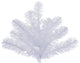 Vickerman Pine Christmas Tree, 900 Warm White, Crystal White, 8.5'x61"