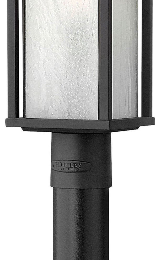 Hinkley Harbor Medium Post Top Or Pier Mount Lantern, Satin Black