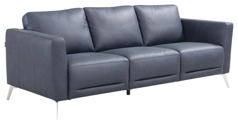 ACME Astonic Sofa, Blue Leather