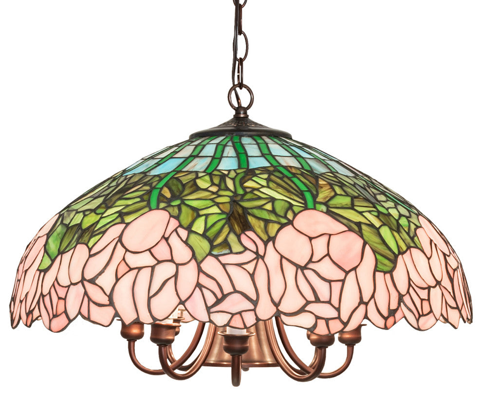 22 Wide Cabbage Rose Pendant