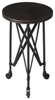 Butler Costigan Industrial Chic Accent Table, Black, Black