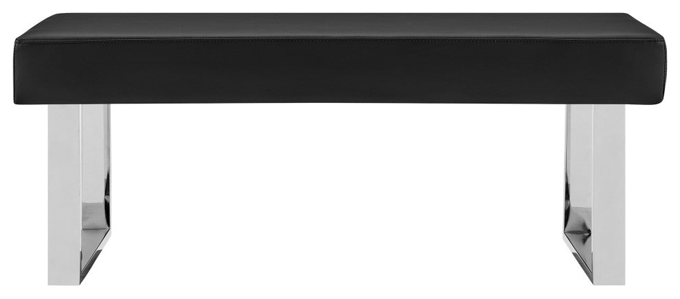 Amanda 3 Piece Black Rectangular Dining Set