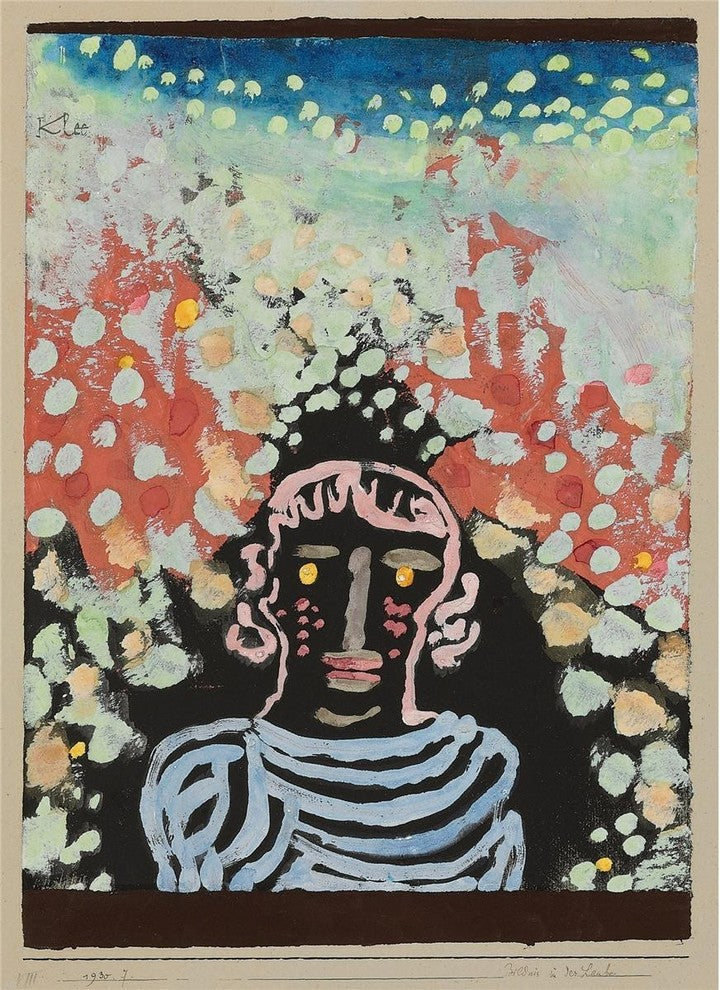 Paul Klee Likeness in the Bower - 20" x 25" Premium Canvas Print
