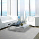 Star Pattern 3/8 Thick Indoor Area Rug Carpet, Frost, 9x11