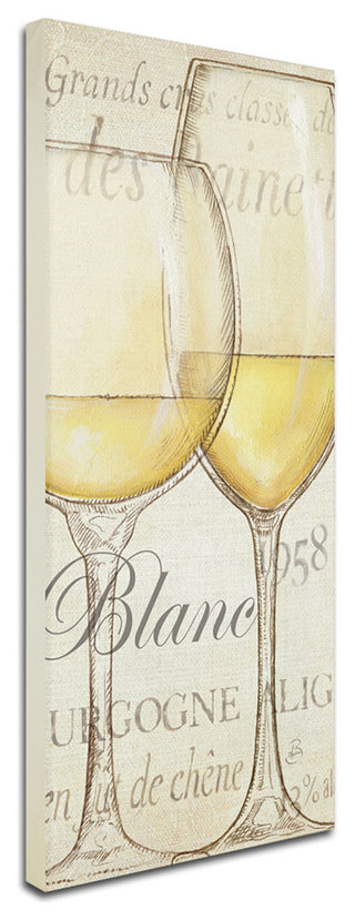 'Les Blancs' Canvas Art by Daphne Brissonnet