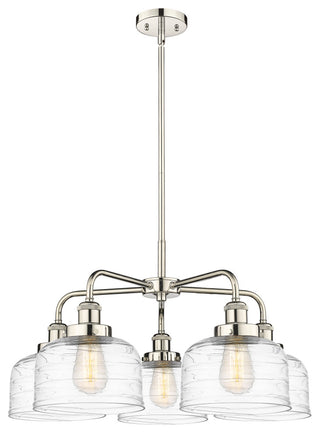 Innovations Bell 5 26" Chandelier Polished Nickel