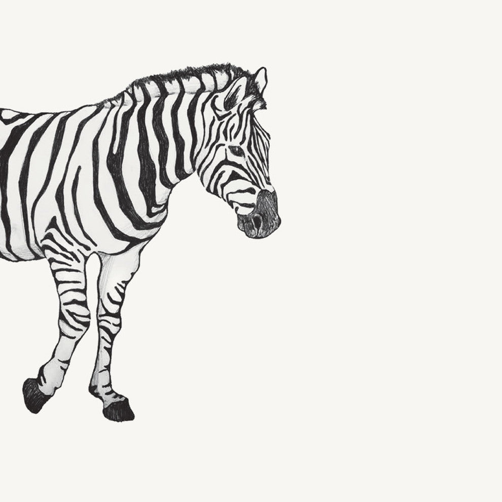 Animals Peel and Stick Vinyl Wallpaper, 24"w X 108"h