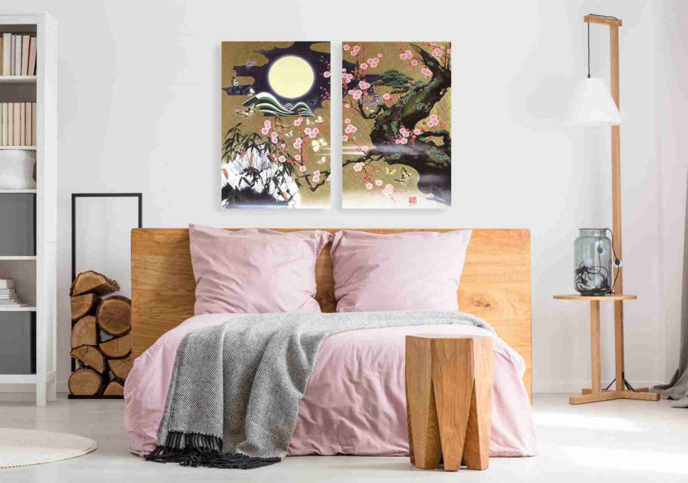 Epic Graffiti 'Mugen 1' by Zigen Tanabe, Giclee Canvas Wall Art, 26"x40"