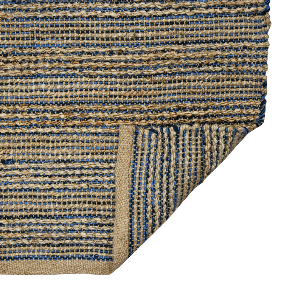Naturals Sinclair Area Rug, Navy, 2' x 3', Striped