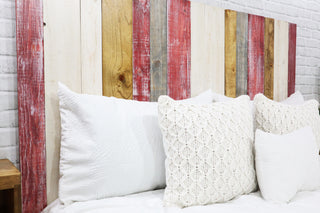 Handcrafted Headboard, Hanger Style, Country Mix, King